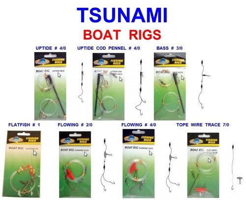 Tsunami boat rig - tsunami, fishing