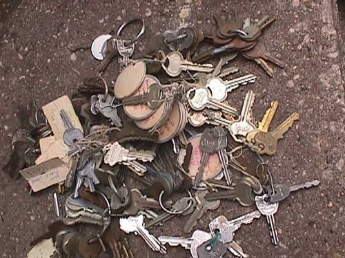 Misc used cut keys house - used,