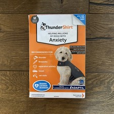 Thundershirt Dog Calming Vest Gray, Dog Anxiety Relief- Medium 
