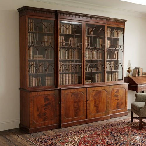 Great antique bookcase - great,