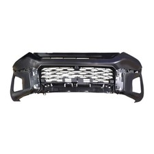 Front bumper black - front, with