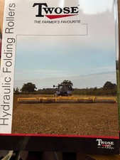 Twose Of Tiverton Hydraulic Folding Rollers Glossy 8 Page Brochure