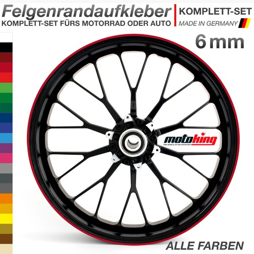 Wheel rim stickers - rim, 6mm
