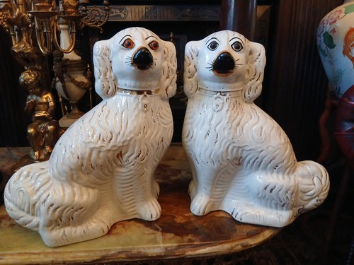 Large pair 19th - of,