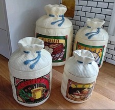 Ceramic Storage Jars Set X 4