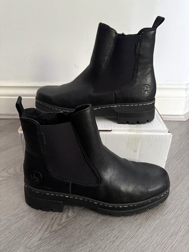 Rieker women black - rieker, warm