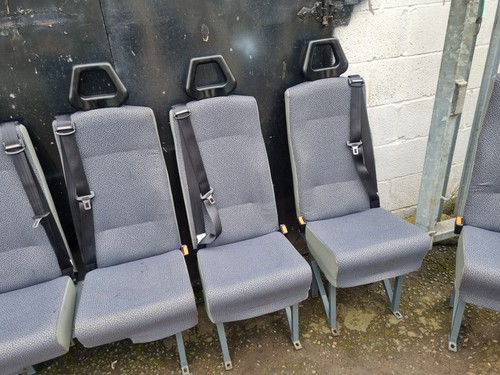 Van rear seats with seat - rear,