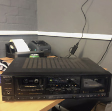 Sony TC-WR610 Cassette Deck Player Separate untested