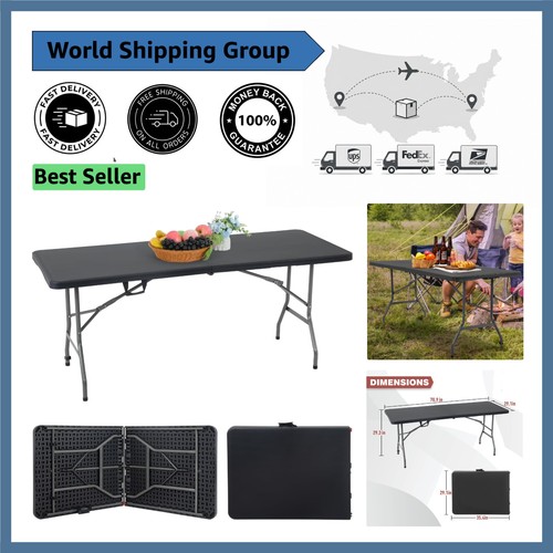 Compact 6ft folding table - 6ft,