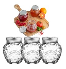 6 Kilner Strawberry Fruit Jam