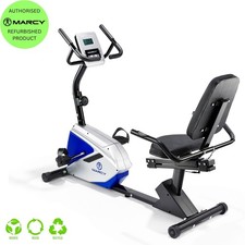 Recumbent Exercise Bike Magnetic Resistance Adjustable Home Gym MARCY RB1016-G
