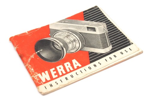 Werra instructions for use - werra,