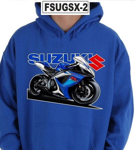 Hoodie sweatshirt gsxr - hoodie, blue