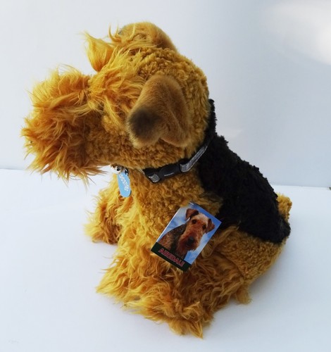 Airedale terrier toy - 12",