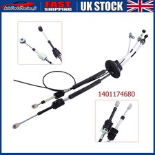 For Citroën Dispatch Fiat Scudo Peugeot Expert Gear Selector Linkage Cable Set