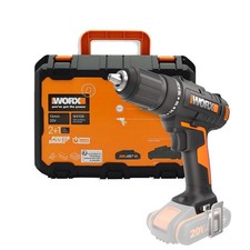 WORX WX108.9 18V Cordless Drill Driver (Body Only) & Case