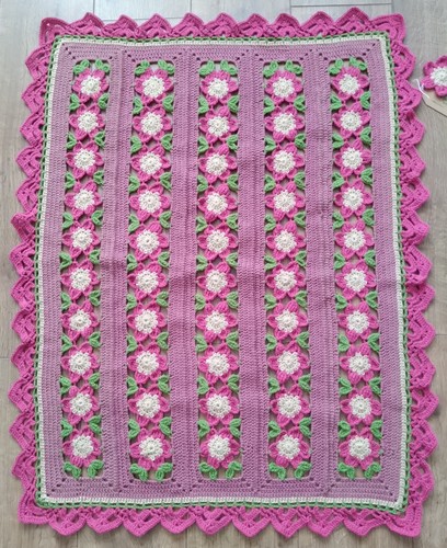 Handmade crochet flowered - handmade,