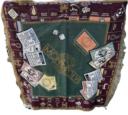 Monopoly board game tapestry - game,