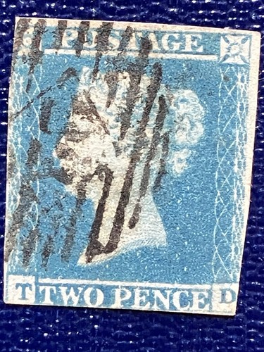 Two penny blue stamp - penny,