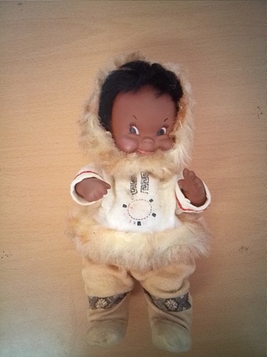 Vintage baby doll inuit - vintage,