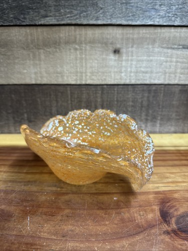 Orange gold murano style - orange,