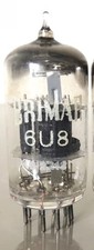Brimar 6U8  Black Plate Tube