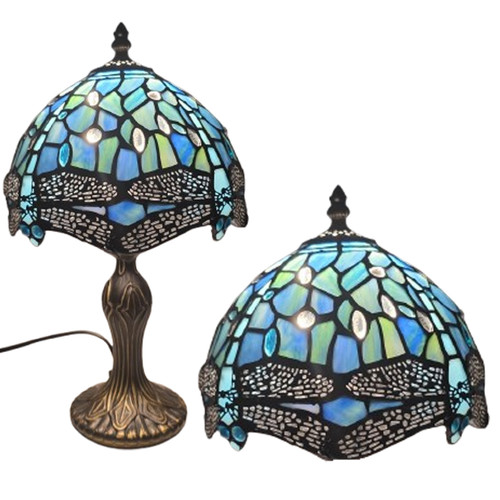 Tiffany blue dragonfly - tiffany, style