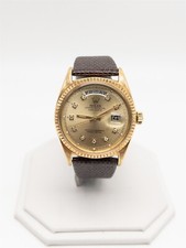 $20,000 ROLEX DAY DATE PRESIDENT 36mm 1803 18k Yellow Gold Mens Watch SERVICED