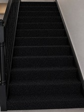 Stairs Hall Carpet Black