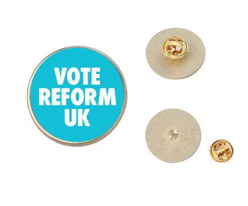 Vote reform lapel badge - lapel,