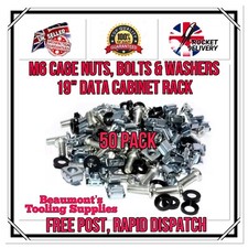 50 x M6 Rack Fixing Captive