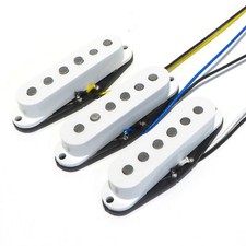 Set of White single coil