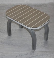 CASTING PLATFORM 12" X 18" X 12" H  - TEAK - Skiff Fly Flats Step Fish Gheenoe