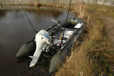 BISON MARINE OLIVE GREEN INFLATABLE FISHING SPORTS AIR RIB BOAT 14ft.