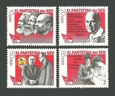 East Germany DDR Stamps 1986