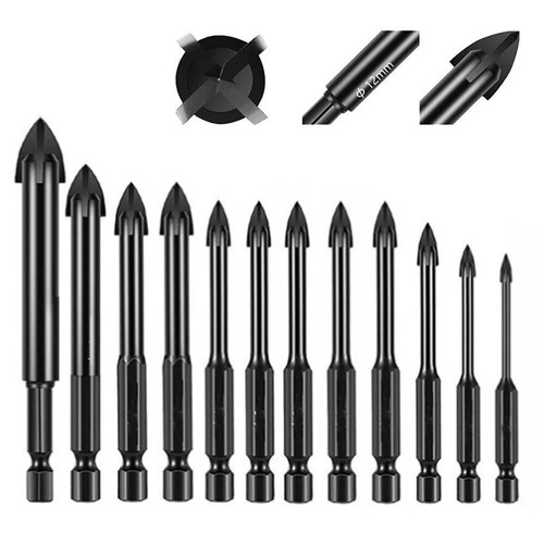 12pc diamond drill - drill, bit
