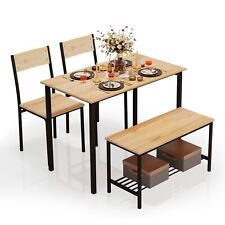 Modern Dining Table and Chairs