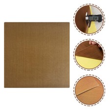  10 Pcs Hair Straightener Hot Tools Thermal Transfer Sticker Flat Iron Pad Mat