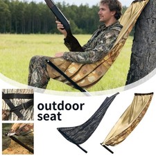 Outdoors Low Down Hunting Seat Fanatic Portable Lightweight Folding Tree Seat