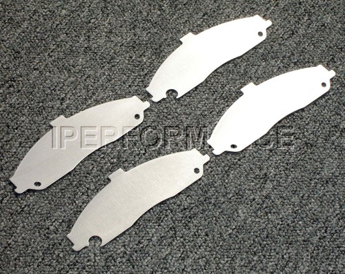Titanium brake heat - shield, set