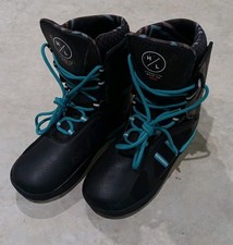 Lightly Used Hyperlite Murray Black Wakeboard Boots Size 11 US - Free Shipping
