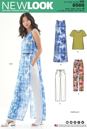 New look 6566 misses tunic - new,