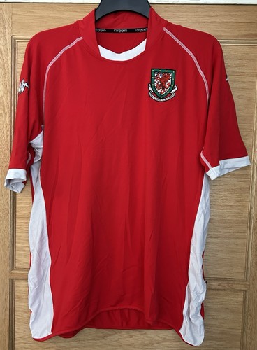 Wales kappa home shirt 2002 - wales,