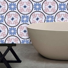 10pcs Waterproof Tile Sticker Non-slip Floor Wall Sticker For Bathroom Kitch HOT