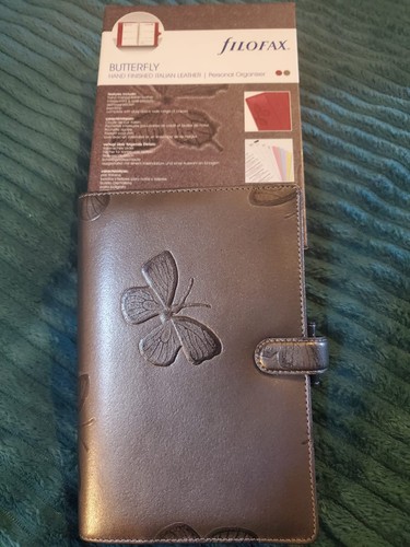 Leather filofax butterfly - filofax,