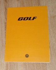 Volkswagen VW Golf Mk1 Brochure 1975 - 1.1 L - 1.6 LS - 3 & 5 Door UK Market