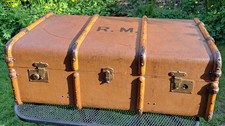Steamer Trunk Bentwood Vintage