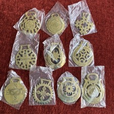 Job Lot NHBS Horse Brasses, 2000 To 2009 (10 In Number) All Excellent Condition