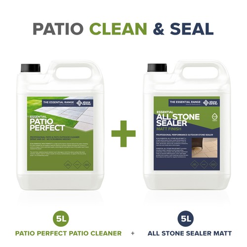Patio cleaner paving sealer - patio,
