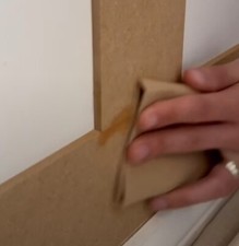 MDF wall panelling pack